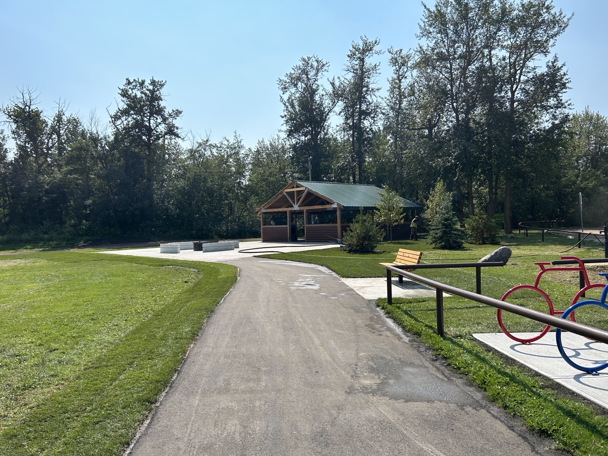 South Cooking Lake Park Design, Strathcona County Alberta Managed