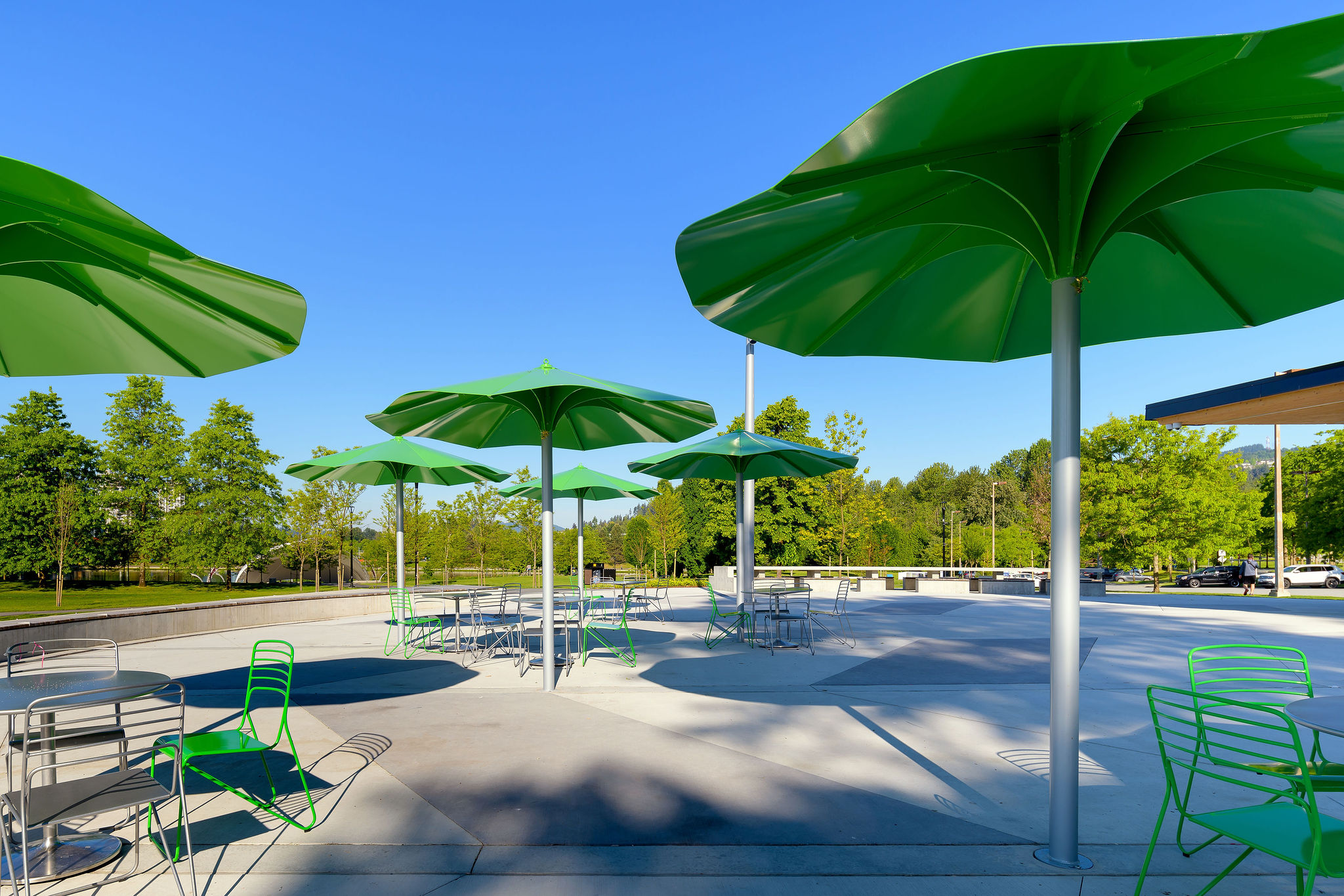 Town Centre Park Plaza Community Spaces, Landscape Architecture Binnie