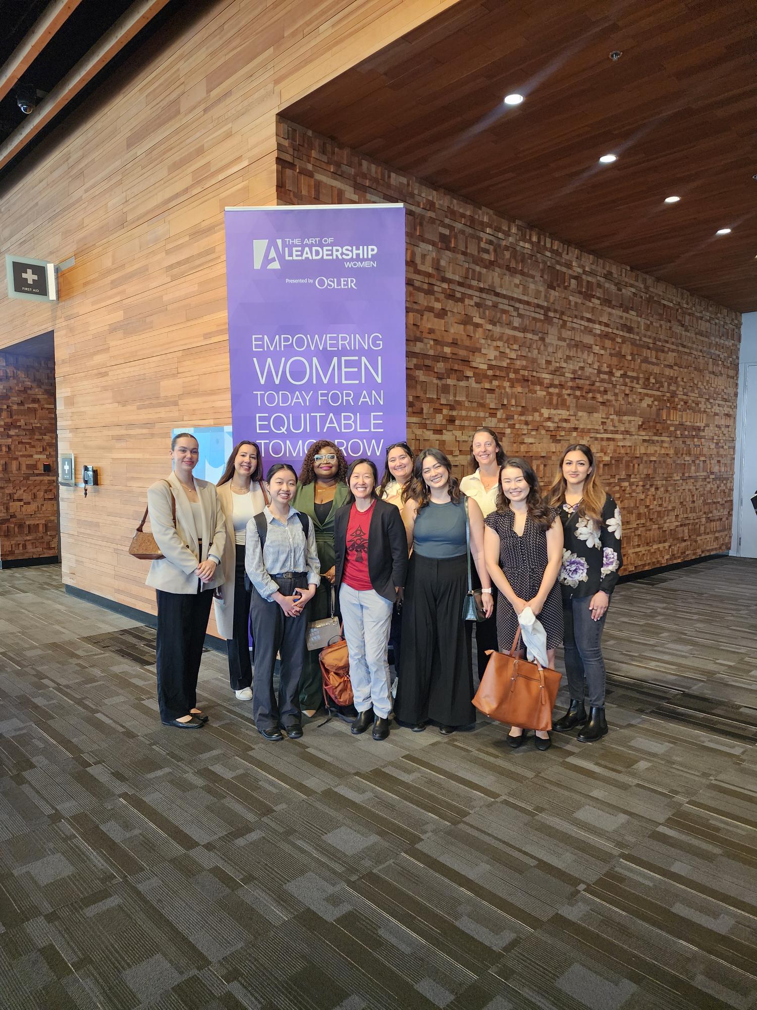 RISE members at the Art of Leadership Women Conference